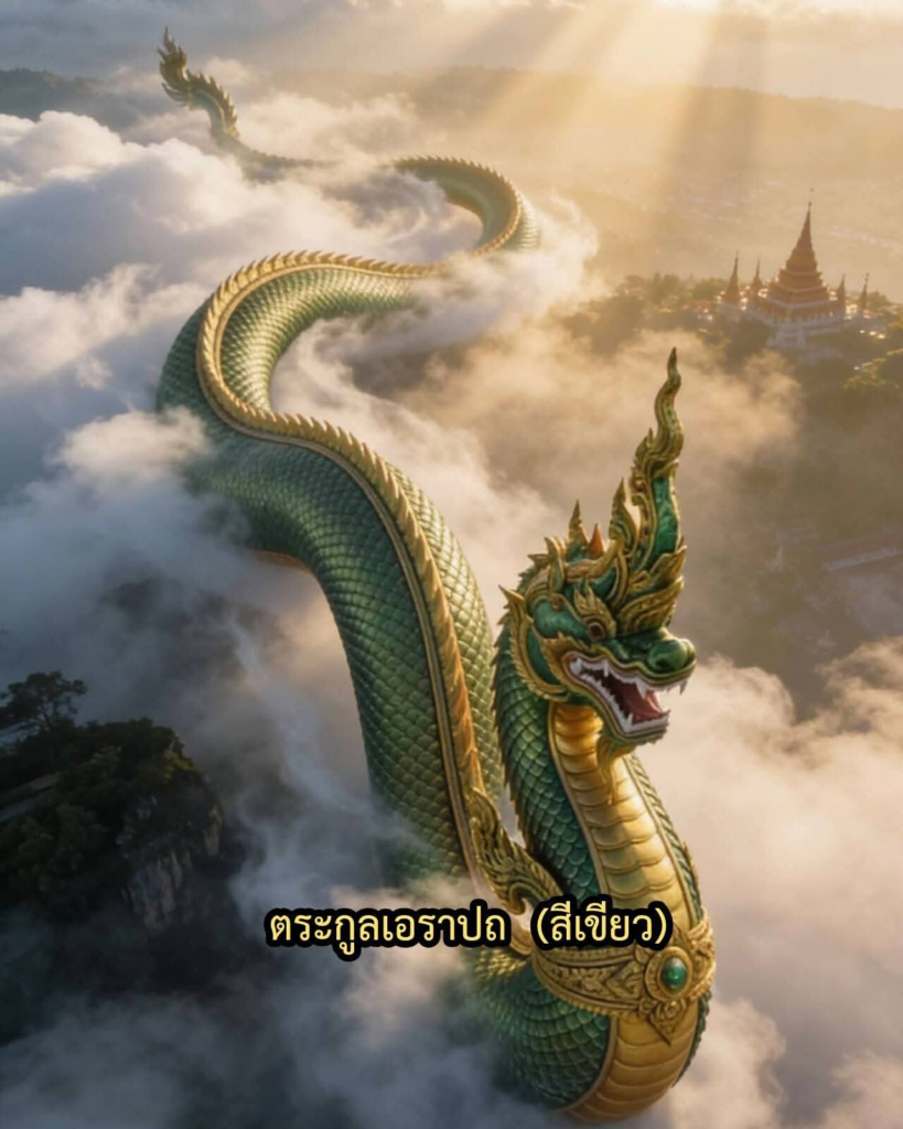 ตระกูลเอราปถะ — นาคผิวเขียว ใกล้ชิดมนุษย์ที่สุด