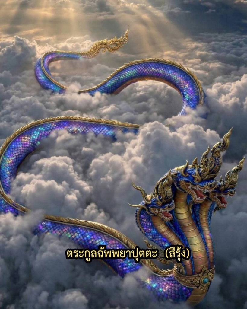 ตระกูลฉัพพยาปุตตะ — นาคเกล็ดสีรุ้ง หายากที่สุด