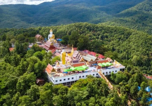 พิกัดขอหวยวัดพระธาตุดอยคำ เชียงใหม่ ขอพรหลวงพ่อทันใจ