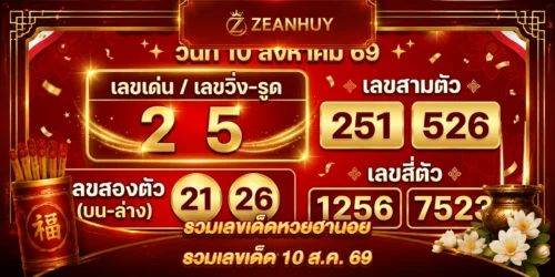 แนวทางหวยฮานอย 10 สิงหาคม 2569 เลขเด็ดงวดนี้