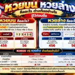 หวยบน หวยล่าง คืออะไร ต่างกันอย่างไร รู้ไว้ก่อนซื้อ